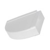 110 x 55 mm Channel Elbow 90° Horizontal for Flat