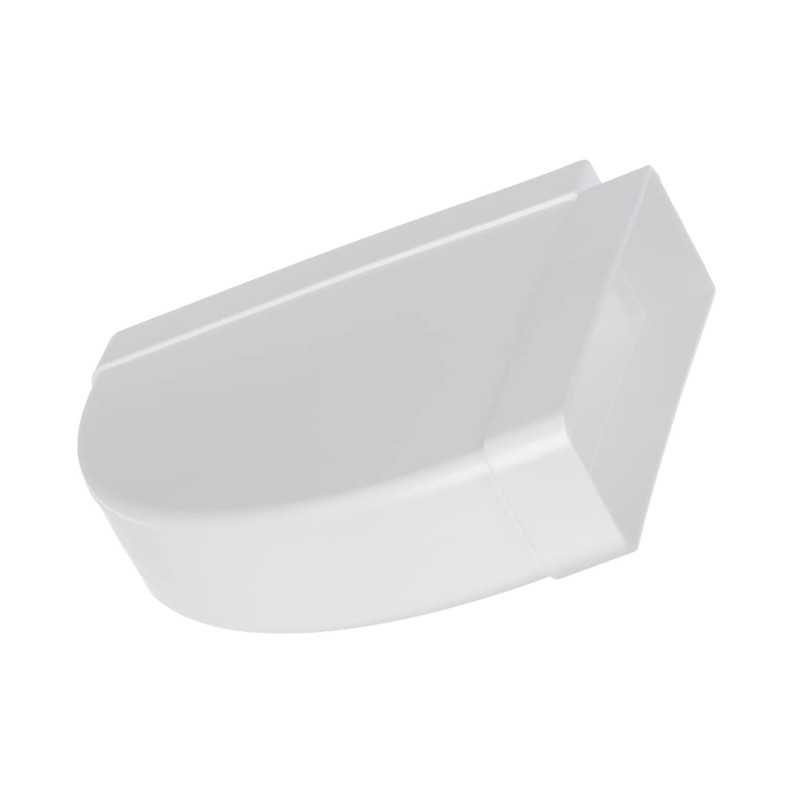110 x 55 mm Channel Elbow 90° Horizontal for Flat