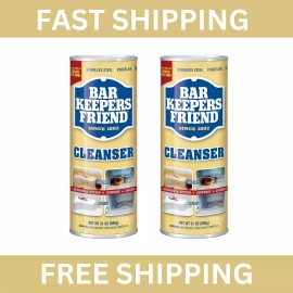 Bar Keepers Friend 21 oz. All-Purpose Cleaner and Polish (2-Pack)