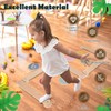 JOYTRY Kids Wooden Balance Beam, 6 PCS Toddler Waldorf and