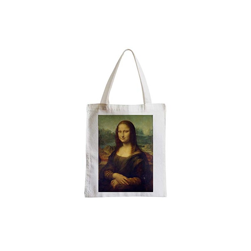 Fabulous Large Shopping Bag Tote Bag Leonardo da Vincis Painting