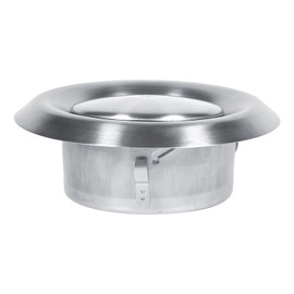 Stainless Steel Adjustable Round Air Vent for Home Wall Ceiling - Ventilation Duct Cover (150mm)