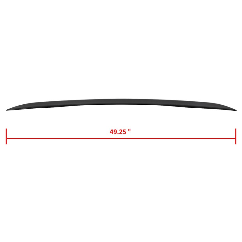 ECCPP Rear Trunk Spoiler Wing ABS fit for 2006-2007 for