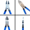 Wire Cutters 2 Pack, 6.5 inch,KAIHAOWIN Flush Cutters Diagonal Cutters