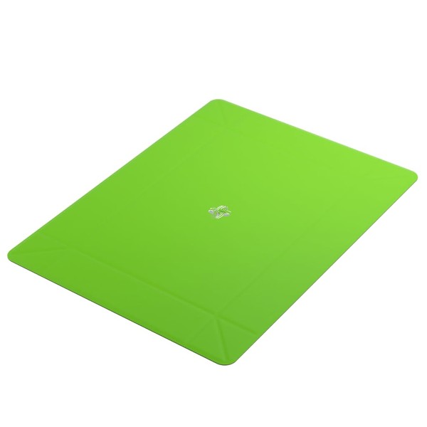 Plateau à dés magnétique – Prenez le contrôle de votre rouleau Plateau à dés compact et polyvalent pour jeux de table et jeux de société, forme rectangulaire, couleur noir/vert, fabriqué par Gamegenic
