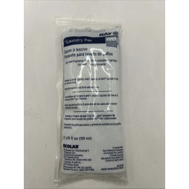 Kay Ecolab 120 Packets Kay Ecolab Laundry Pak Dye & Fragrance Free ~2 fl oz/packets