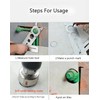 Ceramic Tile Hole Locator, Stainless Steel Universal Punching Tool for