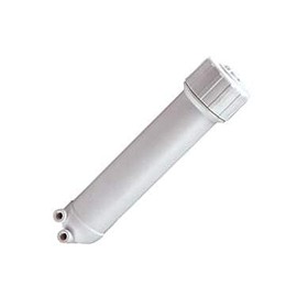 Residential RO Membrane Housing with 90° Ports - Double O-Ring and Quick Connect Fittings - IPW Industries Inc (MH-35DW-EZ)