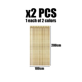 CVFRTT 2 Pieces Door Chain Curtains, Tassel Silk Curtains For Doors, Fly Screen Curtains For Doors, Decorative Door Curtains, Shiny Door Curtains, Home Accessories