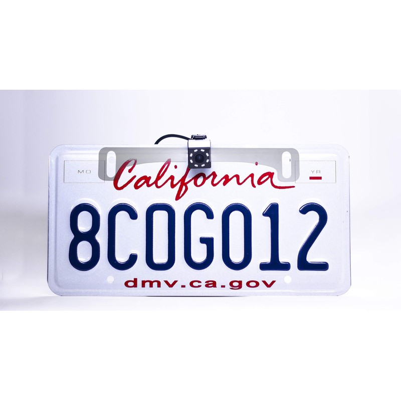 Master Tailgaters Small License Plate Frame Backup or Front Camera