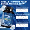 Advanced Omega-3 Fish Oil 2000mg – High Potency with DHA,