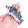 Electric Bait Swimming Robotic Segment Fishing Lure USB Charging Swim