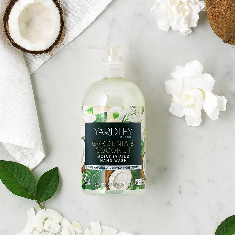 Yardley London Deluxe Gardenia Botanical Coconut Hand Wash 500ml