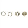 KIYOHARA sankokko- Ring Snap Refill for 8 Pair Nickel sun14 – 94 
