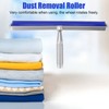 Dust Removal Roller Silicone Soft Aluminum Alloy Handle Iron Bearing