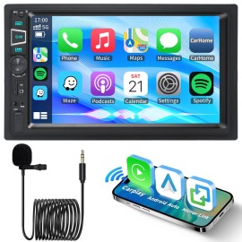 YuanTing Wireless Apple Carplay Car Stereo Radio Head Unit For Honda Ridgeline 2006-2014
