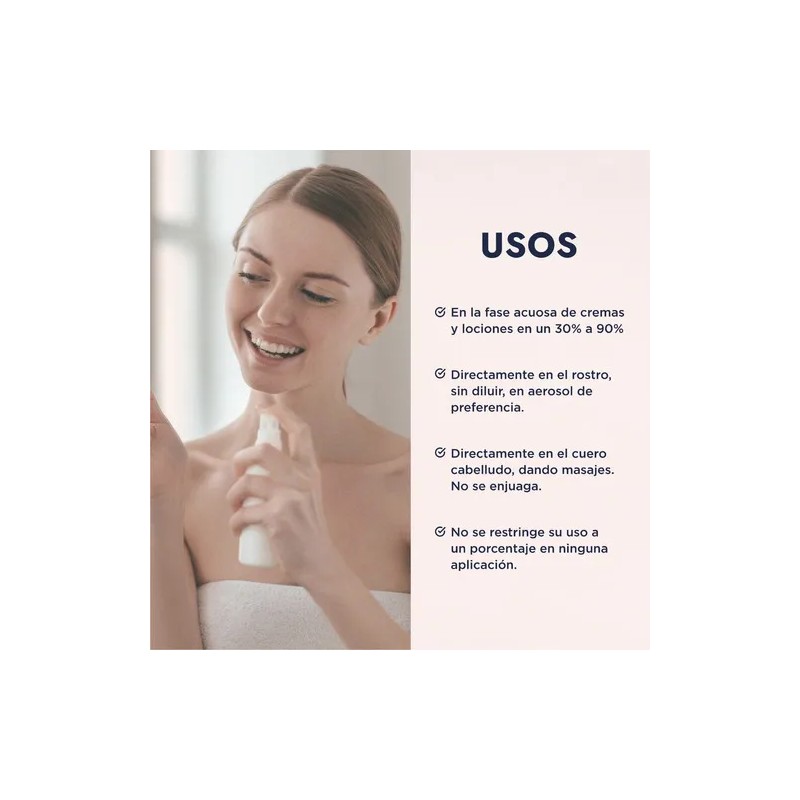 Hidrolato Rosas 500ml Hebbe Cosmetics Tónico Facial Antiarrugas
