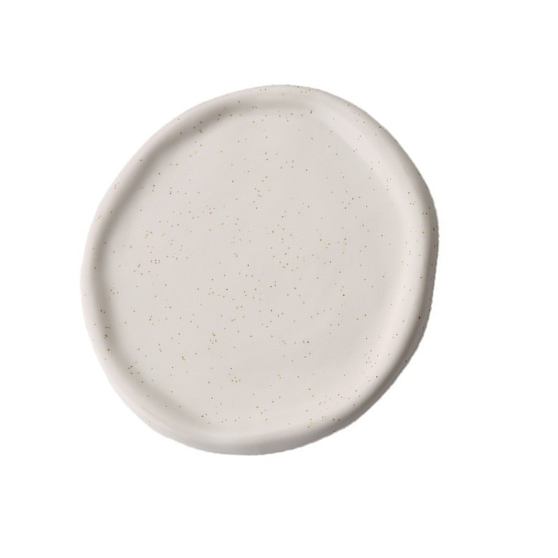 Jewelry Plate Ceramic Glossy Appearance Simple Modern Stylish Storage Tray