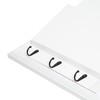 U Brands Organization Center Dry Erase Calendar with White Frame,