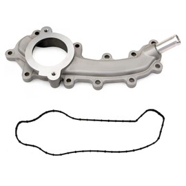 MITZONE Upgrade Engine Coolant Crossover Water Outlet Compatible with 2011-2021 Jeep Dodge RAM Chrysler 3.6L V6 Vehicles - Grand Cherokee Journey Grand Caravan Town & Country 200 300 RAM 1500