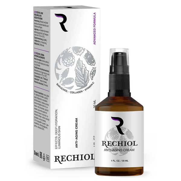 Rechiol - Crema facial antienvejecimiento, Hidrata y Rejuvenece