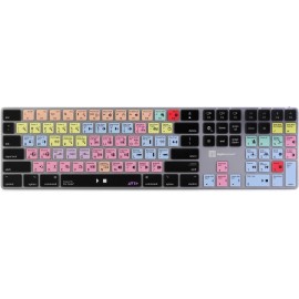 LogicKeyboard TITAN Wireless Backlit Keyboard for Avid Pro Tools - Mac