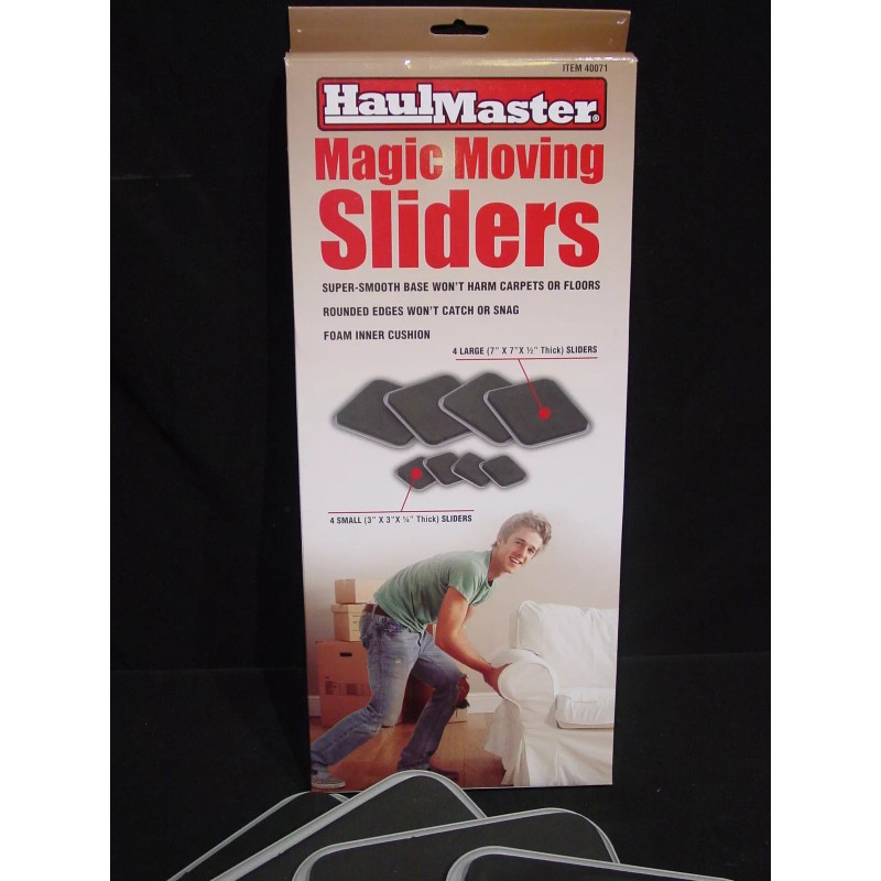 Haul Master Magic Moving Sliders Move Furniture without Men Slides