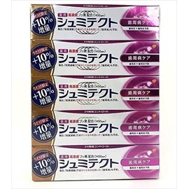 Medicated Schmidtect Periodontal Disease Care, 10% Increased Volume, 3.5 oz (99 g) x 5 Bottles