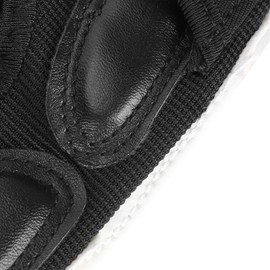 2pcs Taekwondo Foot Guards, Boxing Ankle Support Taekwondo Fighter Socks Protector Pads for Adult Children Kickboxing Gym Training(MWhiteBlack) Boxing