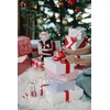 5 x Christmas Tinsel Thick 2-Tone Xmas Garland Tree Decorations