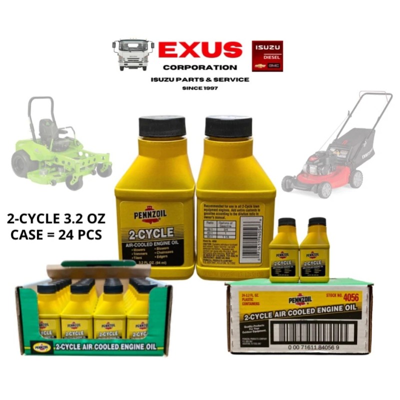Pennzoil 24 PCS Pennzoil Multi-Purpose 2-Cycle Motor Oil 3.2 oz