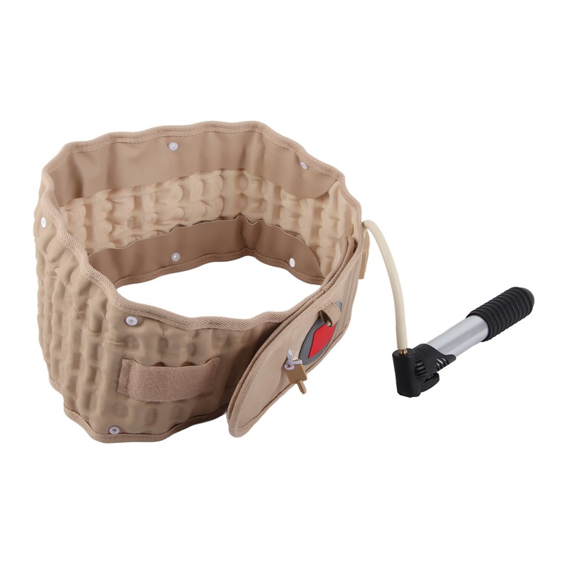 Inflatable Waist Belt for Lumbar Spine Back Decompression Traction Lumbar