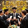 XINDY Gold Leavers 2025 Balloons, Congratulations Leavers 2025 Decorations Graduation
