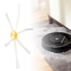 Sweeping Brushes, Sweeping Robot Side Brushes, 15.5cm / 6.1in Plastic Spinning Side Brushes Vacuum Side Brushes Replacement Parts for Roombas 500 600 700 Series