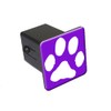 Graphics and More Paw Print Purple Tow Trailer Hitch Cover Plug Insert 2"