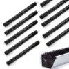 Gutter brush guard- Simple Gutter Guard | No Tools DIY