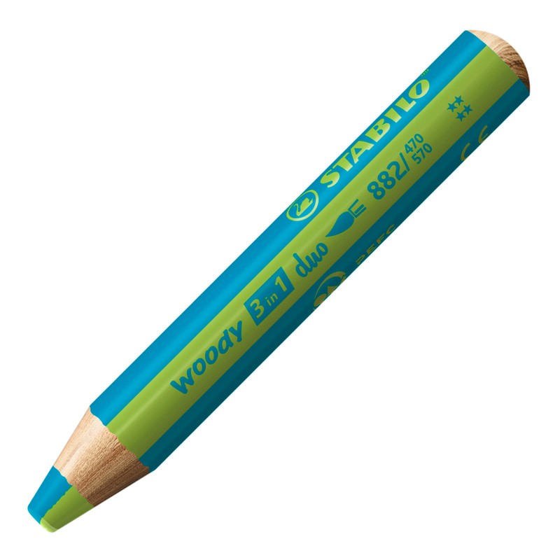 Multi-Talented Pencil - STABILO woody 3 in 1 duo -