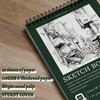Spiral Art Creation Sketchbook Drawing Paper Notebook Sketch Books Pads