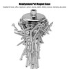 20Pcs Silver Neodymium Pot Magnet Base NdFeB Magnet Nickel Plating