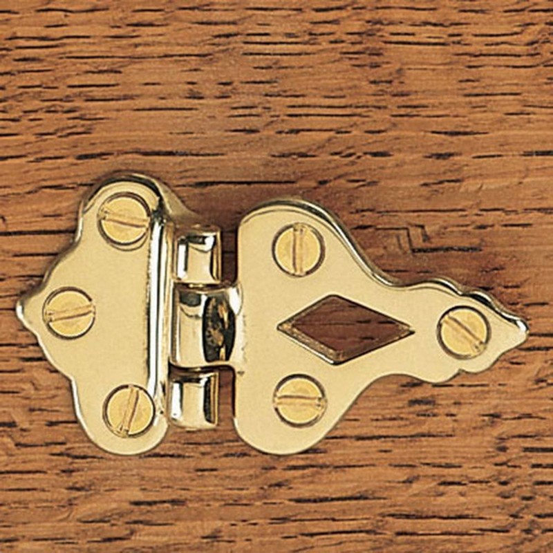 Solid Brass Icebox Right hand latch (for 3/8" offset doors)