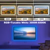 Tatazone Bluetooth RGBWW LED Lights for 60-65 Inch TV with