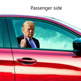 RIDE WITH PASSENGER TRUMP 2020 KEEP AMERICA GREAT DECAL STICKER USA CAR WINDOW