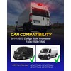 AUTOONE Upgraded Rear Cab Roof LED Marker Lights Kit Red