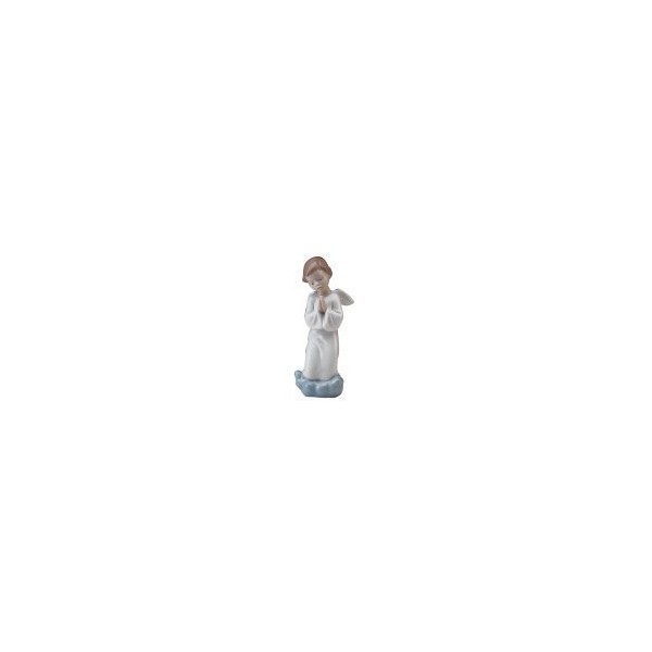 Nao by Lladro Collectible Porcelain Figurine: CELESTIAL PRAYER - 8" tall - Angel