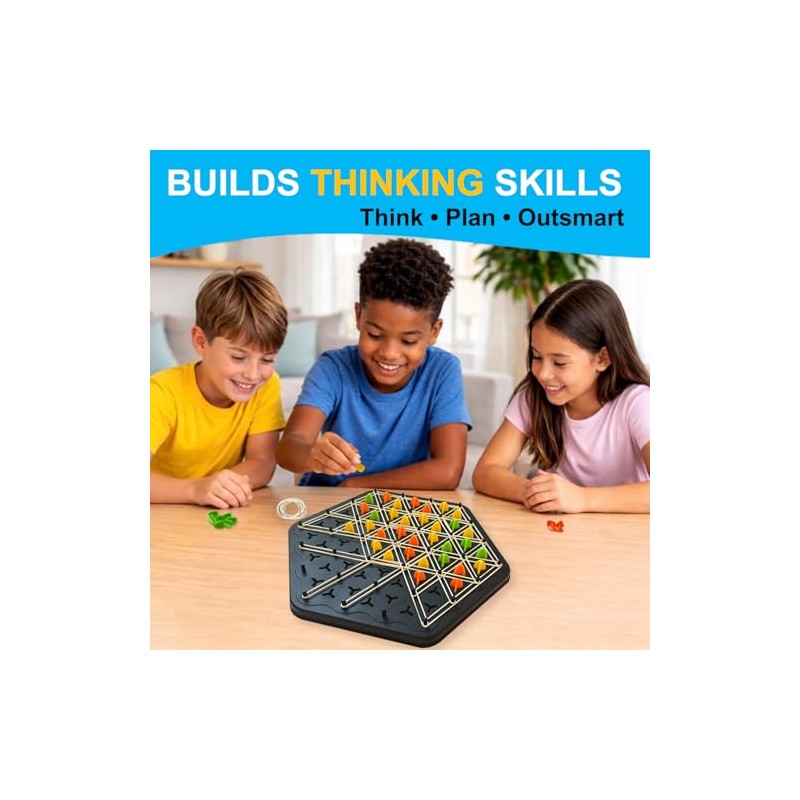 Strategy Board Game for Family Game Night - Fun Triangle