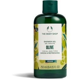 The Body Shop Gel de ducha de oliva, gel de ducha sin parabenos, 8.4 onzas líquidas