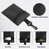 Bomiclss 4Pcs Golf Tee Bags Zipper Golf Storage, Portable Bag