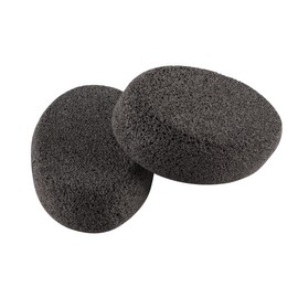 Enwye 2 PCS Grooming Stone for Pet-Cat Dog Hair Removal Oval Stone Hair Stripping Tool Hard-Wearing Natural Pet Groomer Tool for Cat and Dog Grooming