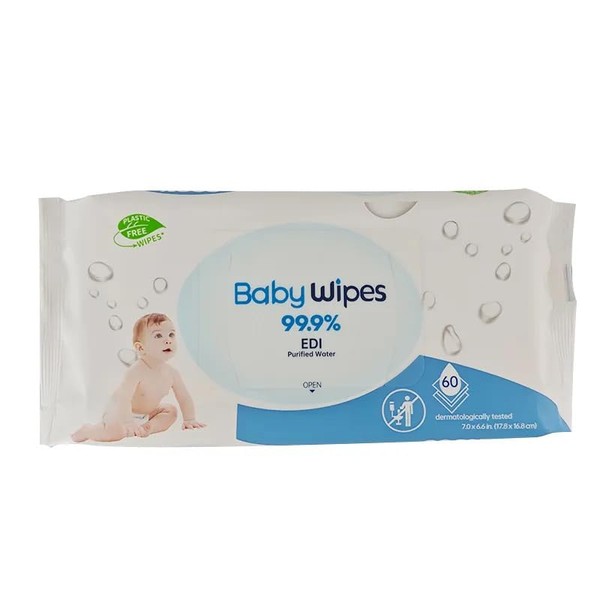 Baby Wipes Sensitive, Water Based Baby Wipes, Hypoallergenic and Unscented