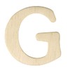 RAYHER 6160600 Wood Letters, 4 cm, G